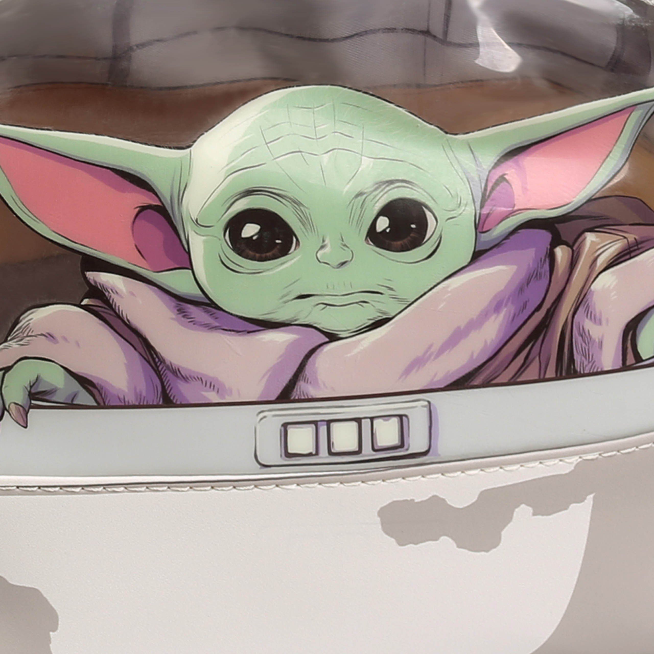 Star Wars Kulturbeutel Star Wars Baby Yoda - Beige, geräumige Reisekosmetiktasche