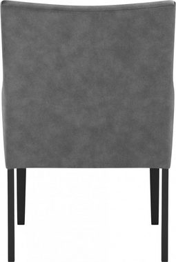 Home affaire Armlehnstuhl Elda, 2 Bezugsqualitäten, mehrere Farbvarianten, Sitzhöhe 50 cm