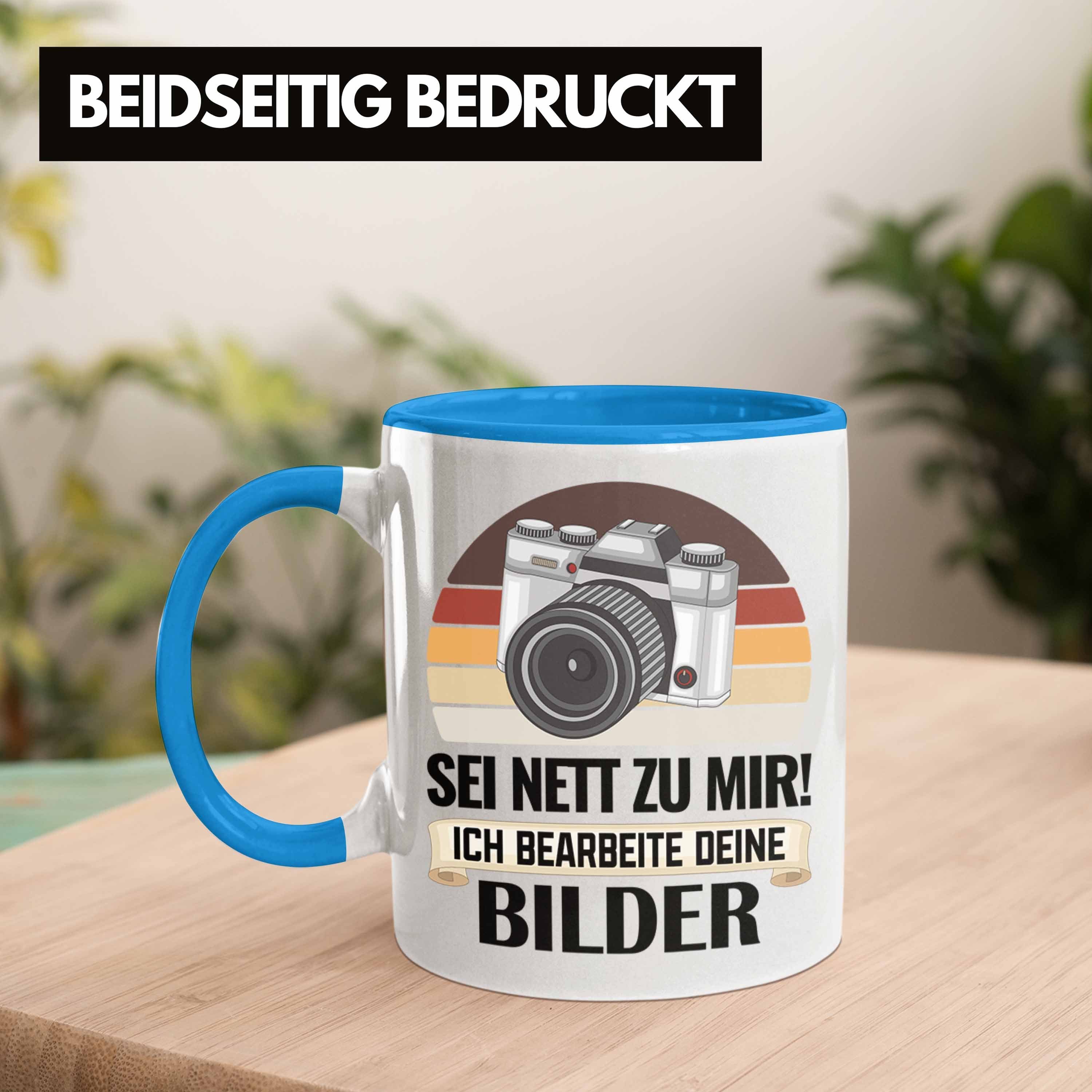 Ich Tasse Trendation Mir Deine Sei Bearbeite Zu Nett Spruch Geschenk Tasse Bil Blau Fotograf