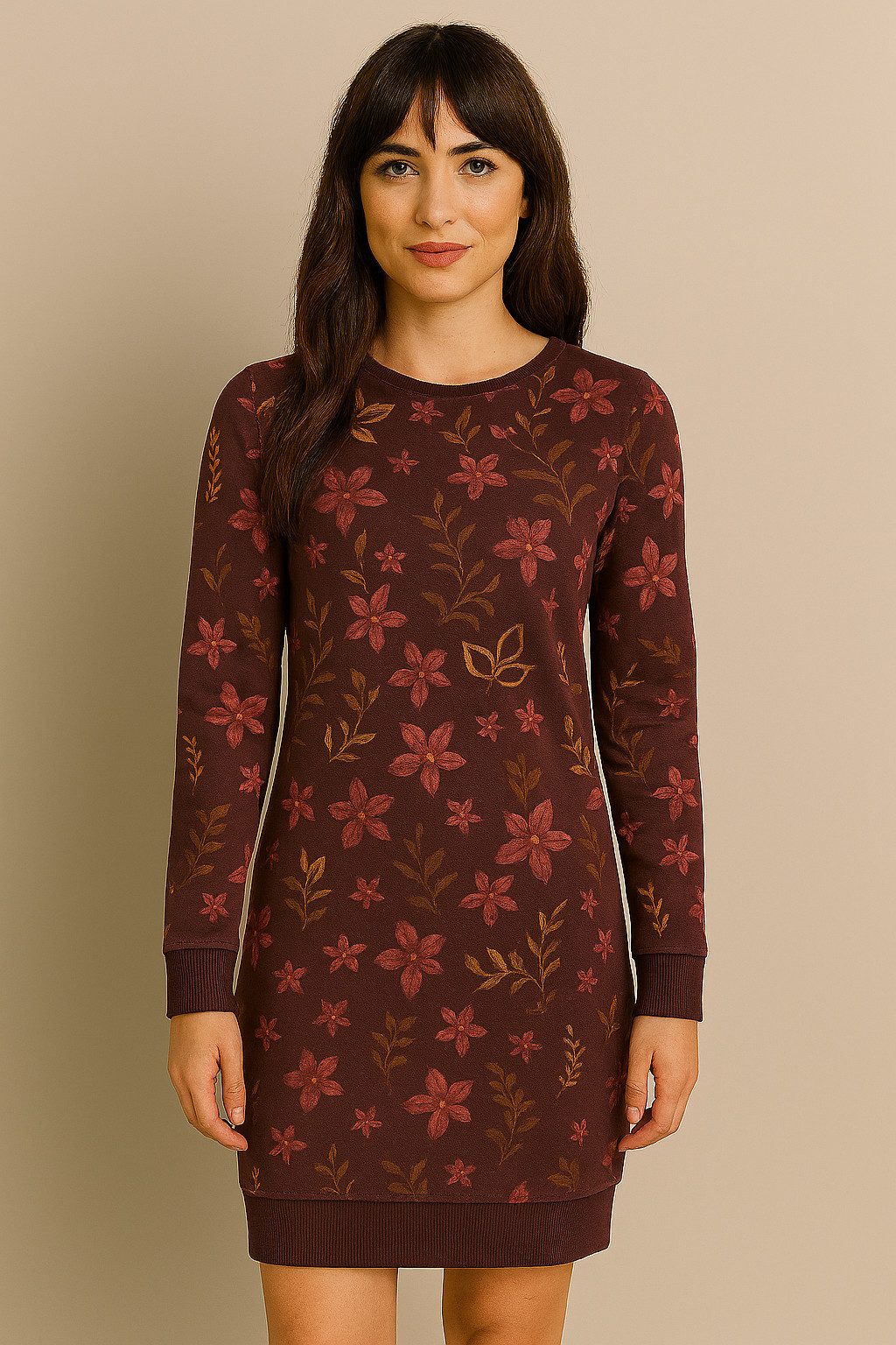 Ragwear Sweatkleid MENITA FLOWERS O günstig online kaufen