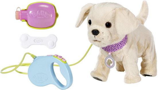 Baby Born Plüschfigur »My Lucky Dog«, mit vielen Funktionen und Zubehör