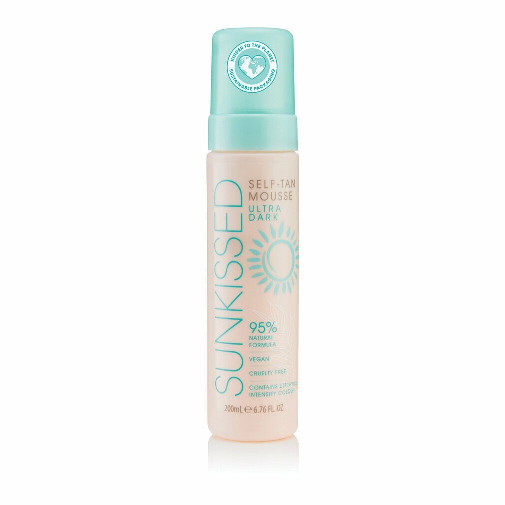 SUNKISSED Selbstbräunungslotion Self Tan Mousse  Ultra Dark 200ml