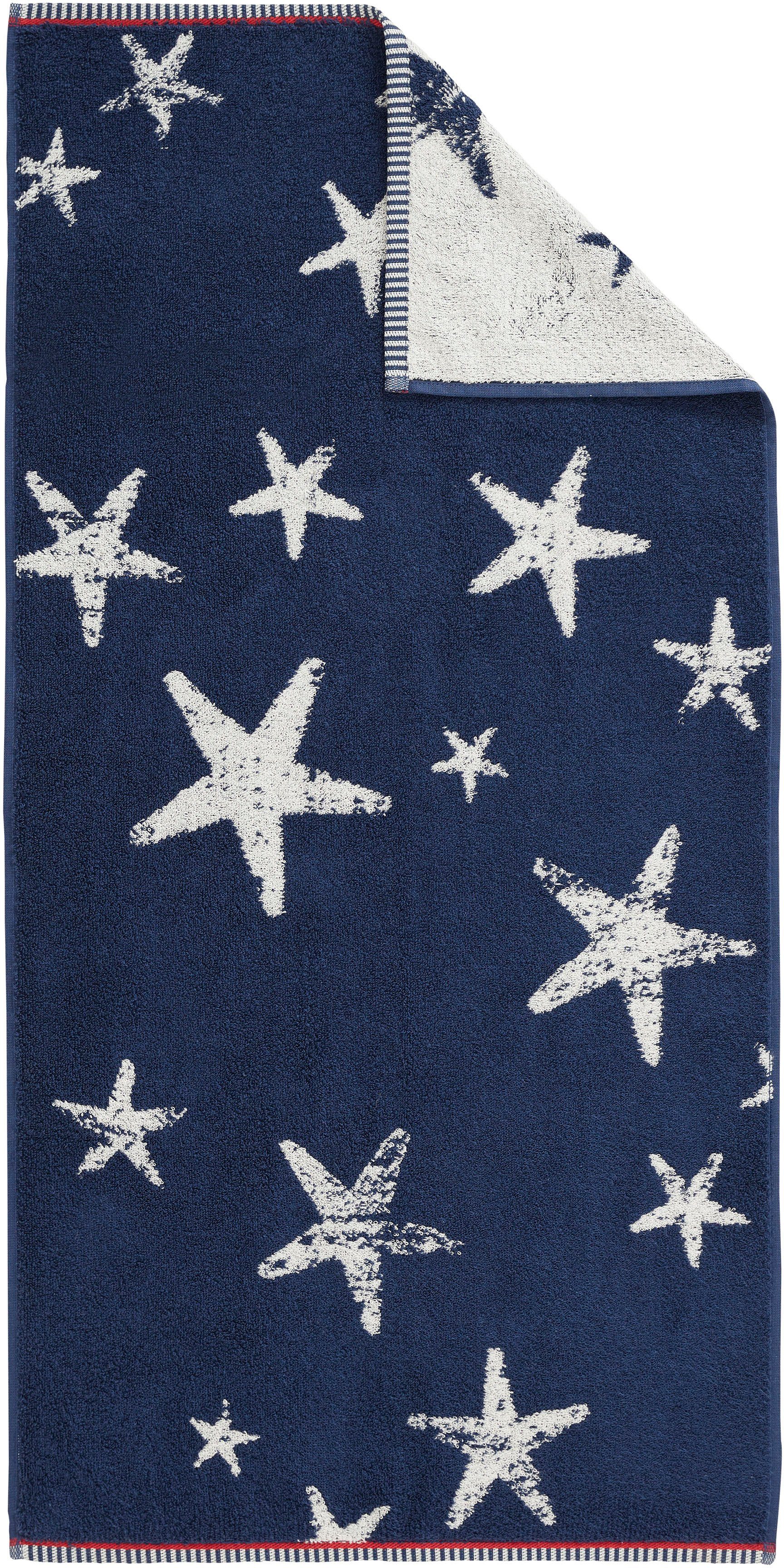 Set navy Starfish, 3-tlg) Handtuch Frottier, Maritim, Dyckhoff (Set,