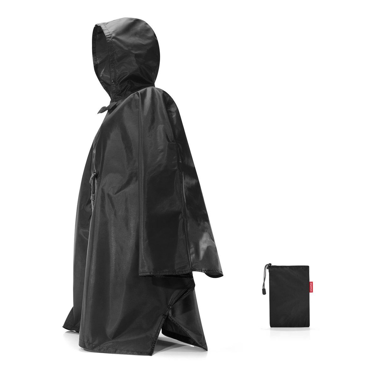 REISENTHEL® Regenponcho mini maxi poncho black mini maxi poncho