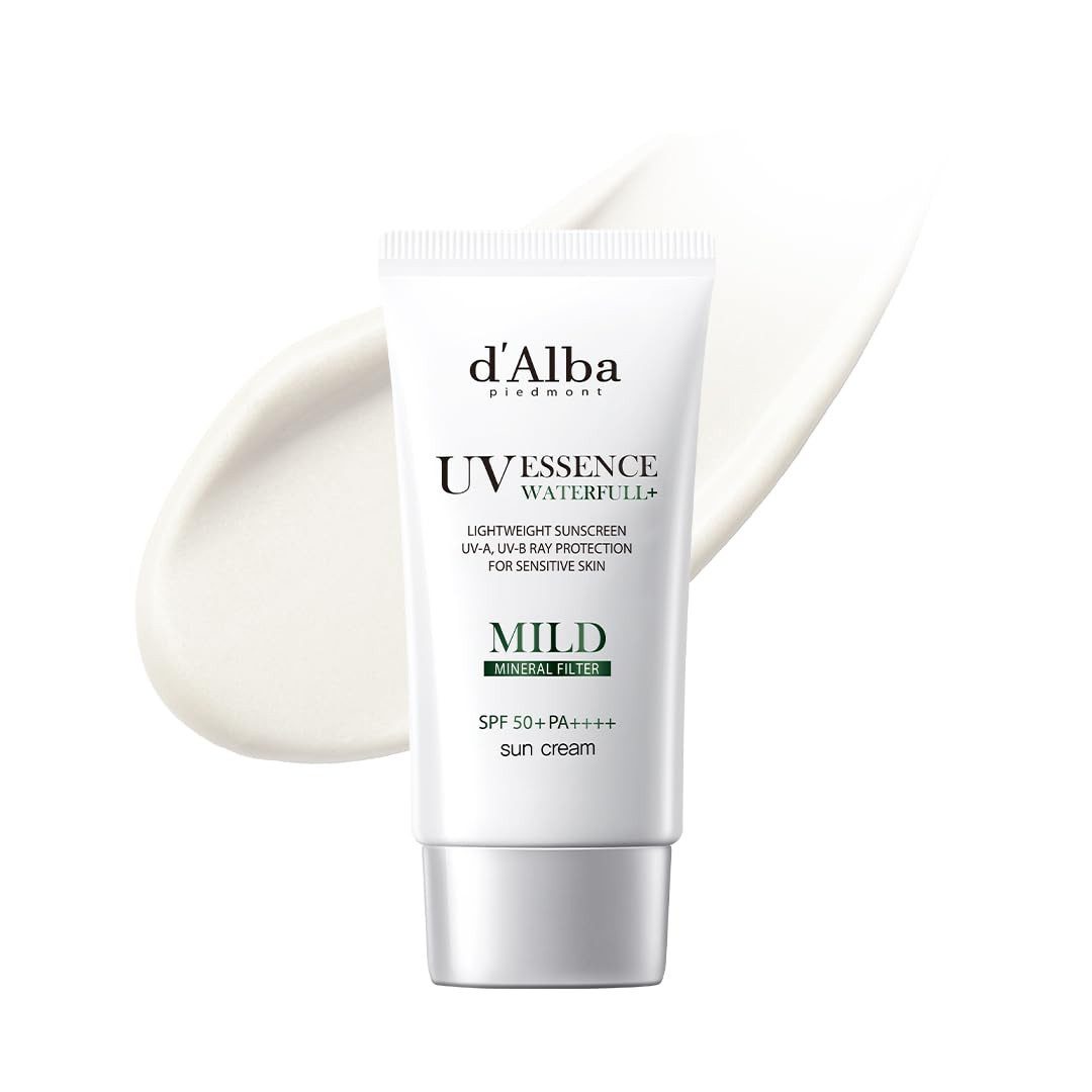 d'Alba Gesichtspflege Italienischer weißer Trüffel Sunscreen Packung, Kombination aus Feuchtigkeitspflege und Sonnenschutz Rein & vegan