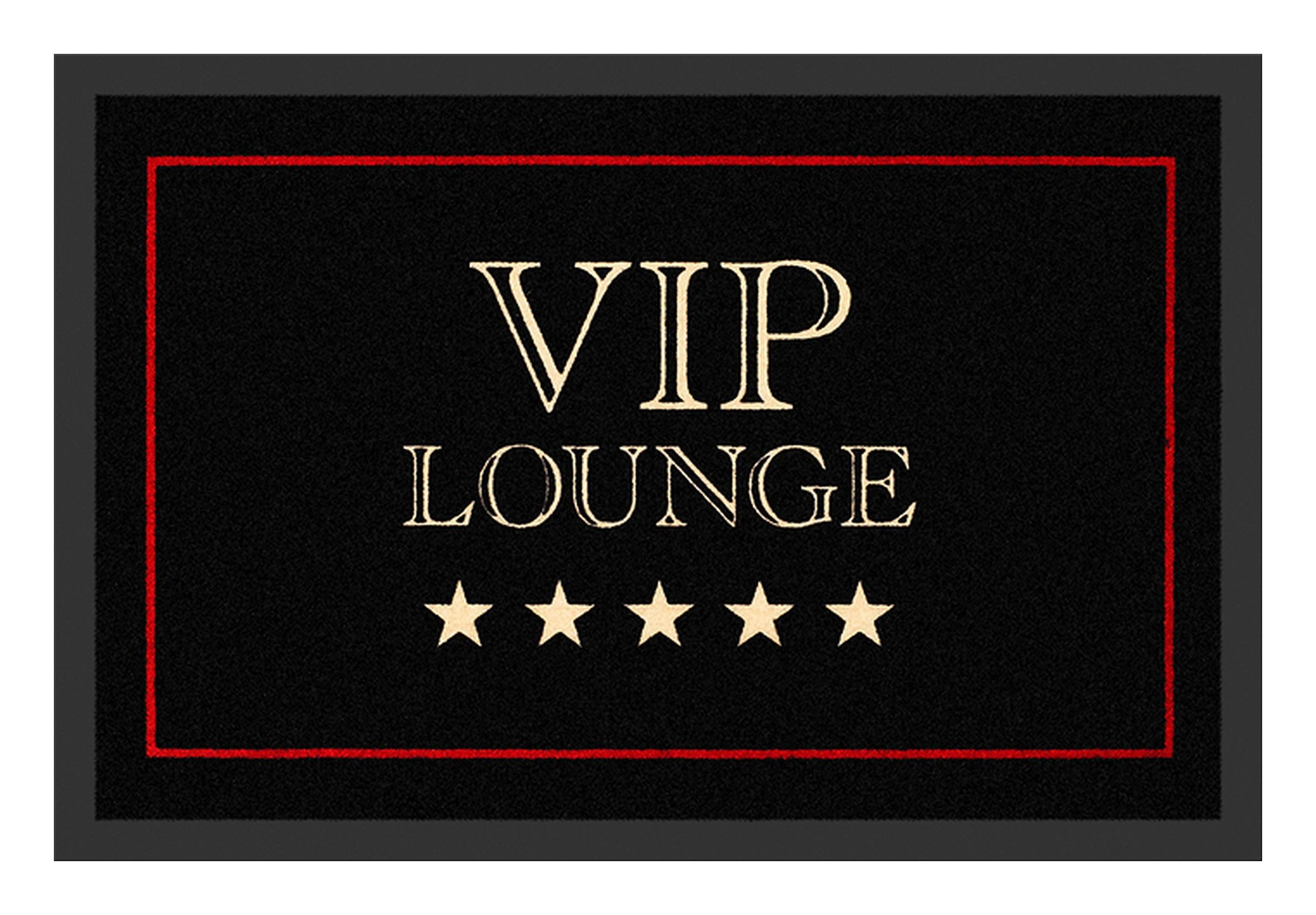 Rockbites Fußmatte Rockbites - Fußmatte Türmatte "VIP LOUNGE" Schwarz Nr. 71 (100508)*