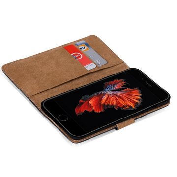 CoolGadget Handyhülle Book Case Handy Tasche für Apple iPhone 7 Plus / 8 Plus 5,5 Zoll, Hülle Klapphülle Flip Cover für iPhone 8 Plus Schutzhülle stoßfest