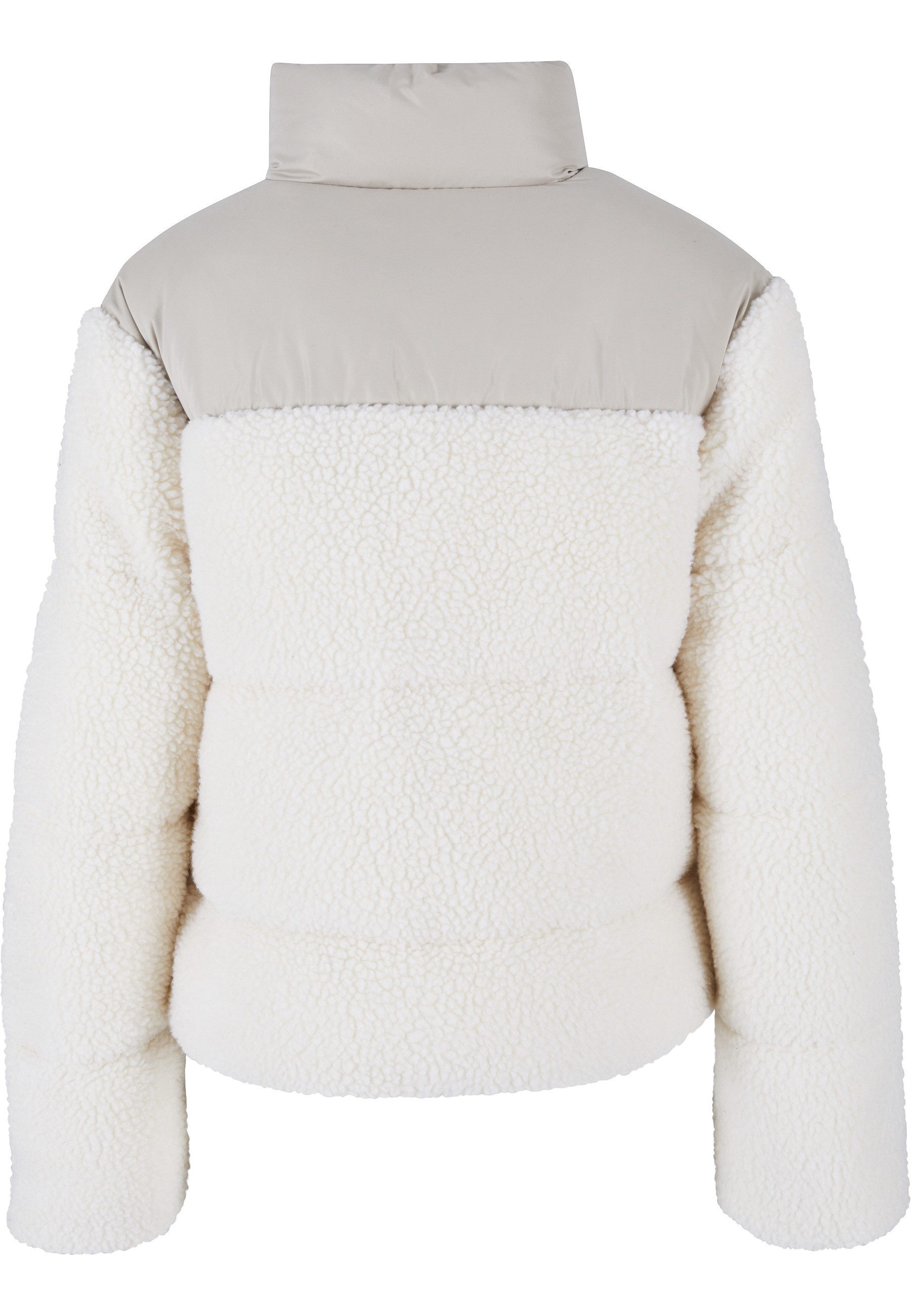 URBAN CLASSICS Winterjacke Urban Classics Damen Ladies Short Sherpa Mix Puf günstig online kaufen