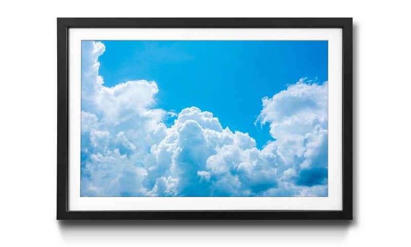 WandbilderXXL Bild mit Rahmen Clouds, Wolken, Wandbild, in 4 Größen erhältlich