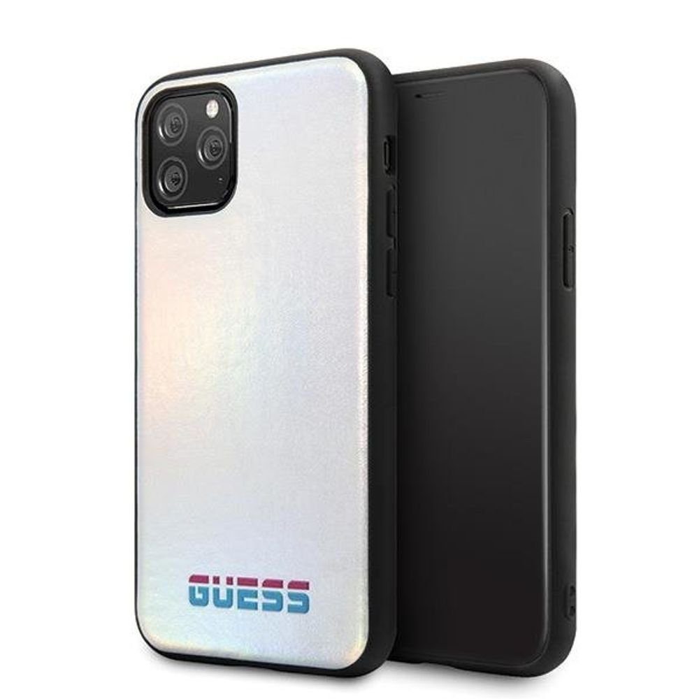 Guess Handyhülle Guess GUHCN58BLD iPhone 11 Pro silber / silber Har