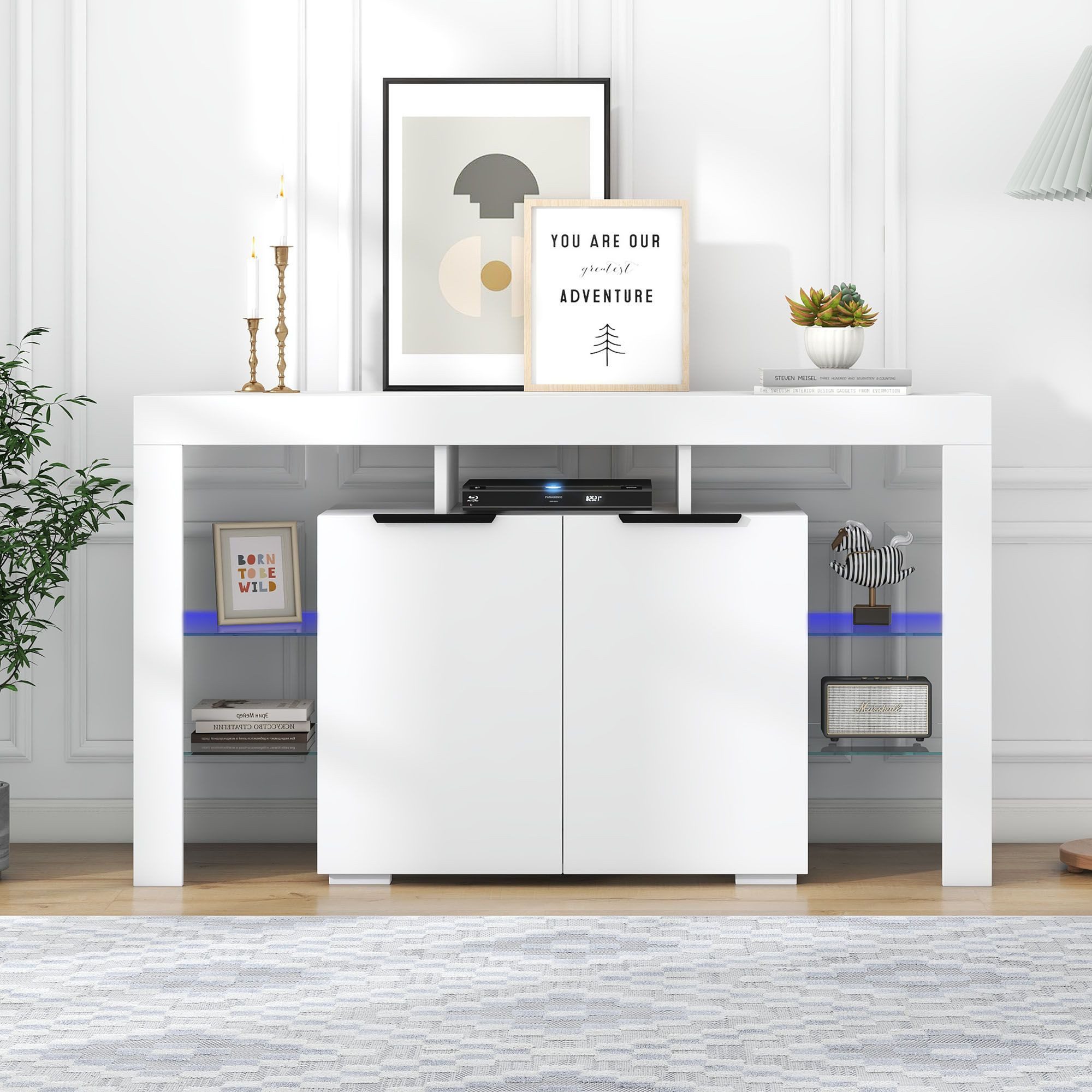 BlingBin Sideboard Küchenschrank, Schrank, Buffet-Aufbewahrung, mit günstig online kaufen