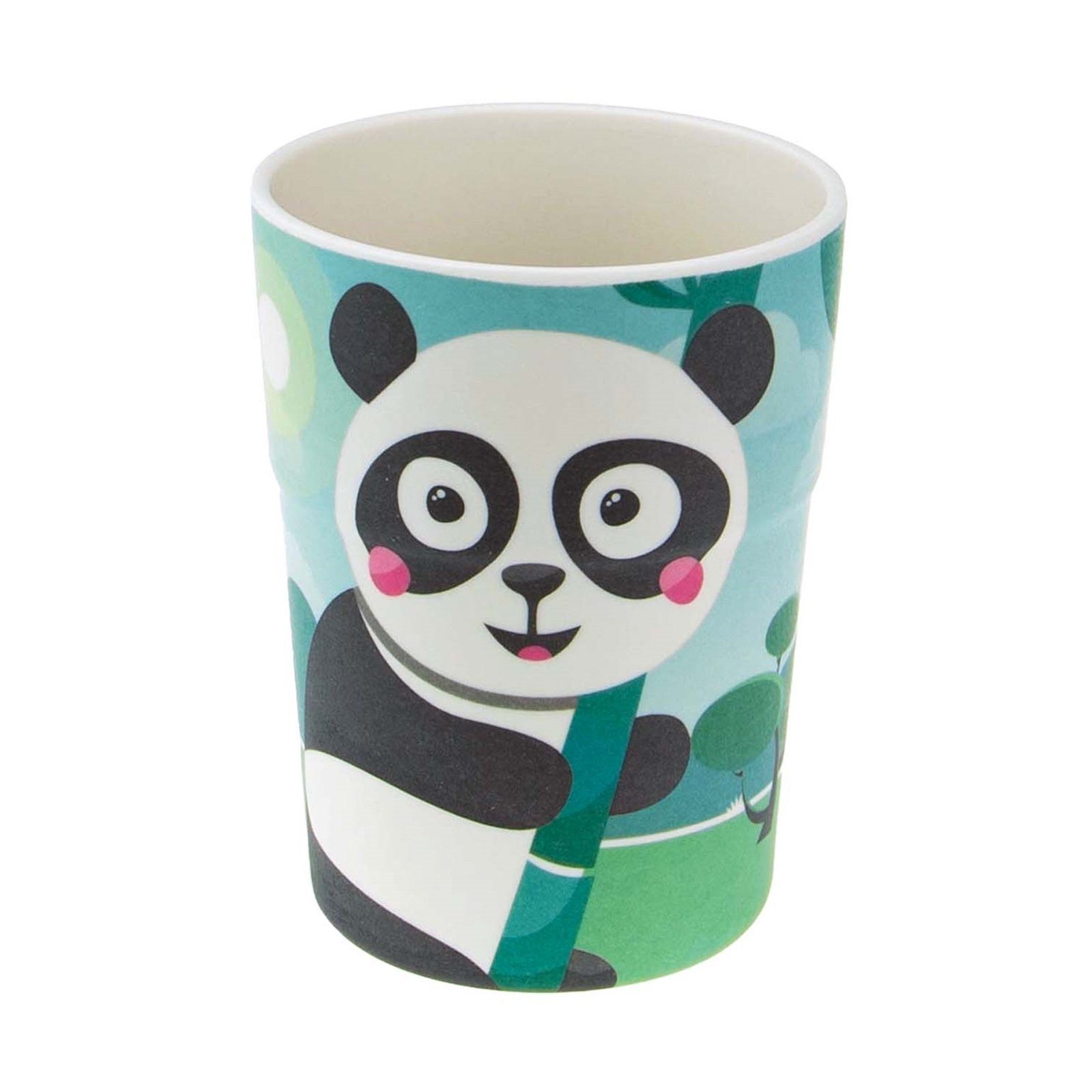 HTI-Living Trinkbecher Kinderbecher Panda, Saftbecher Kunststoff, Tasse Milchbecher