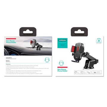 JOYROOM »KFZ Autohalterung mit versellbarem Arm Handy-Halterung kompatibel mit Armaturenbrett schwarz« Smartphone-Halterung