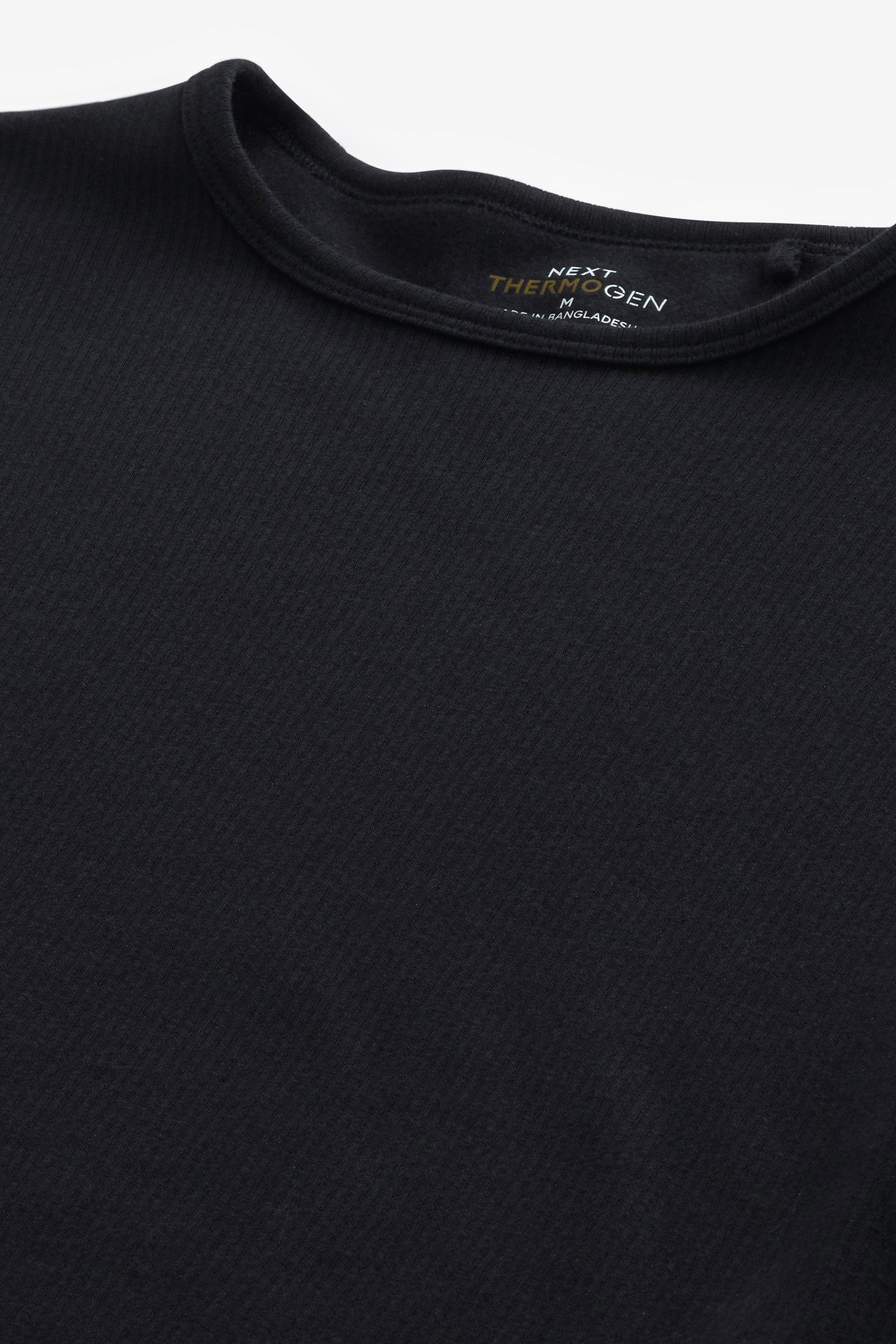 Next Thermounterhemd Langärmliges Thermoshirt (2-St) Black 2er-Pack 