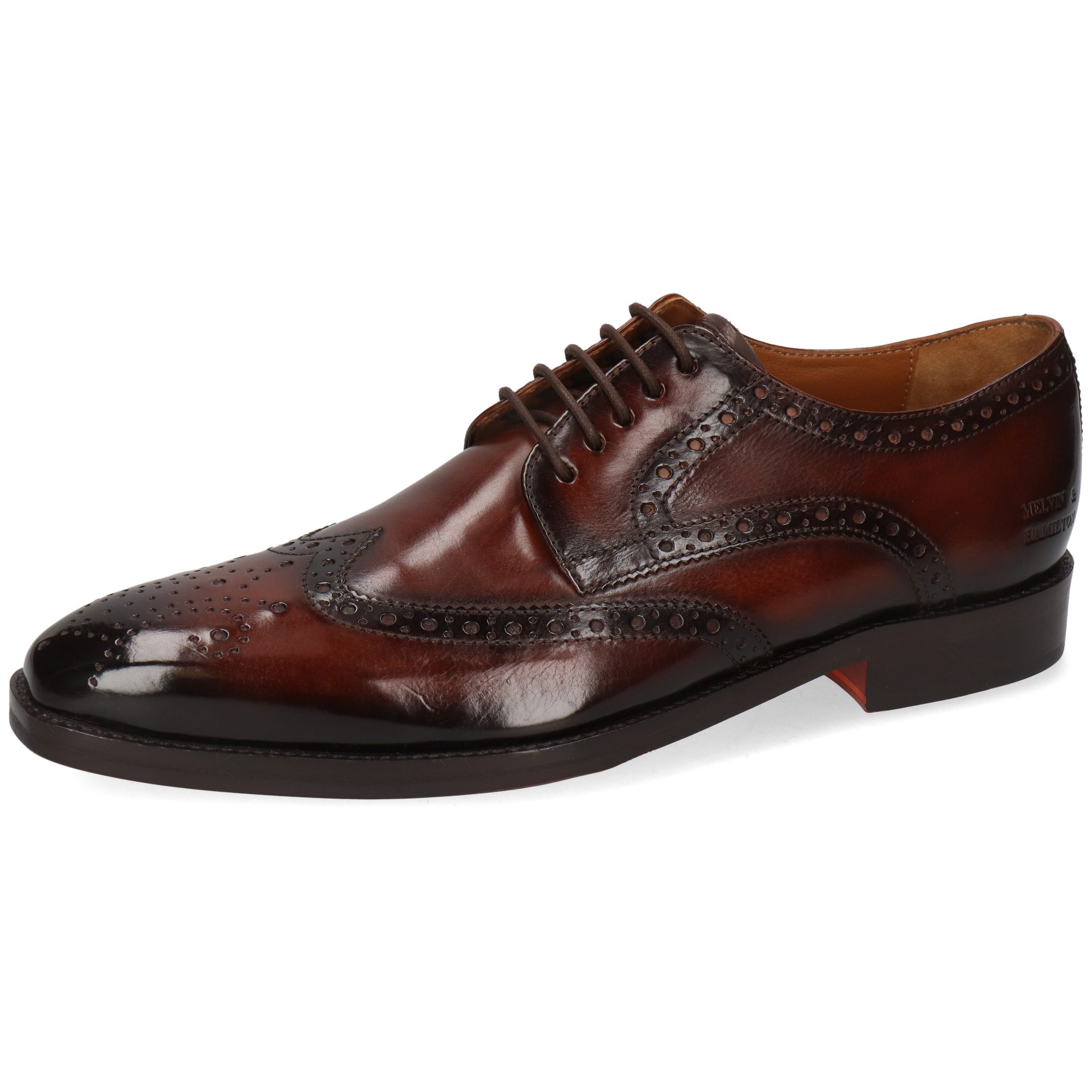 Lawrence 5 Leder-Derby Schuhe für Herren Schnürschuh