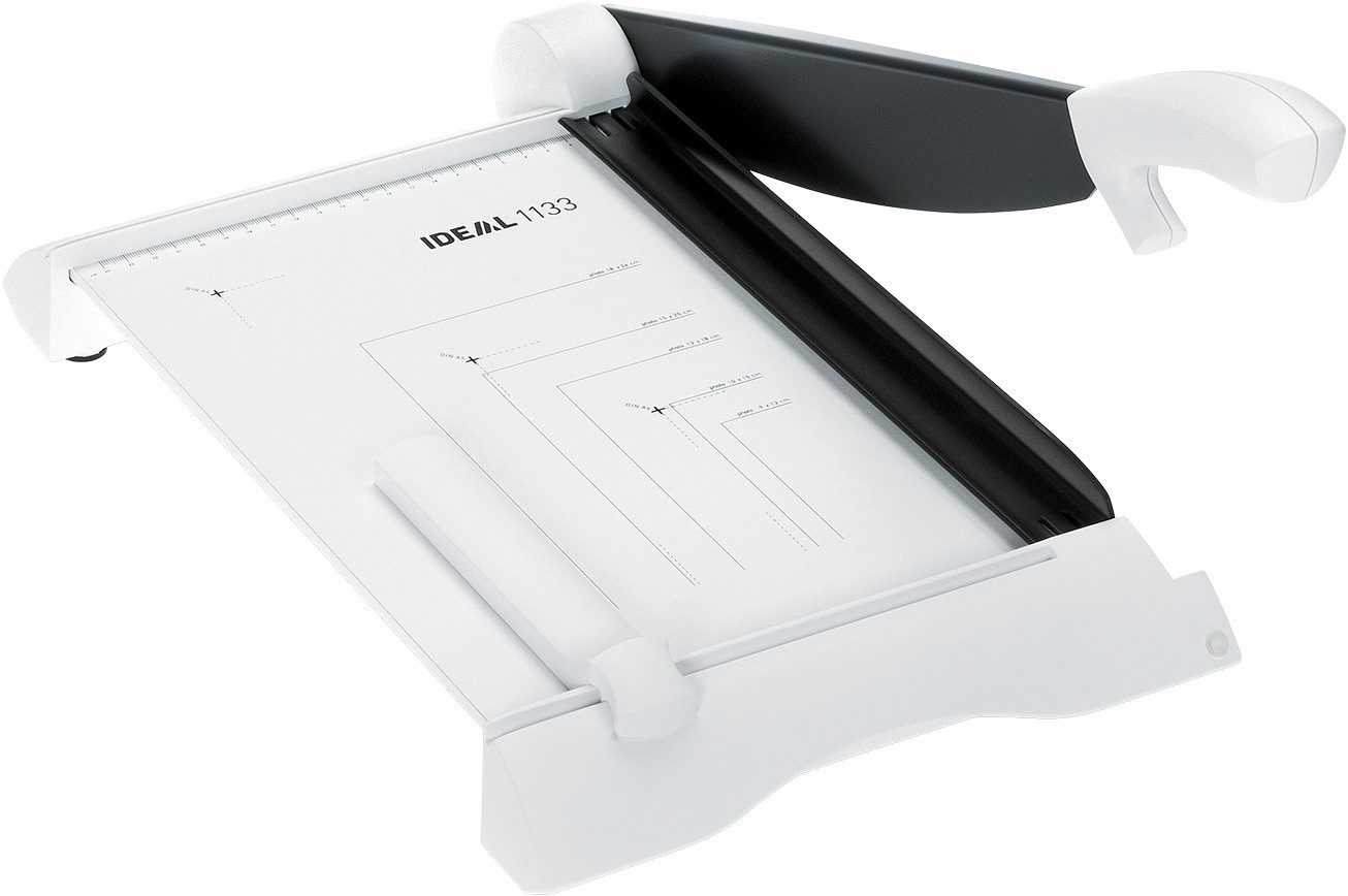 IDEAL Hebelschneidemaschine 1133, bis DIN A4 (250 x 340 mm, Schnittlänge 340 mm, 15 Blatt Kapazität)