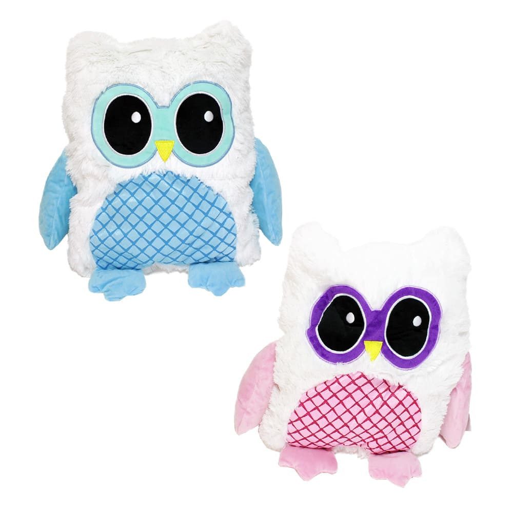 BEMIRO Tierkuscheltier Kissen Eule aus Plüsch - ca. 49 cm günstig online kaufen