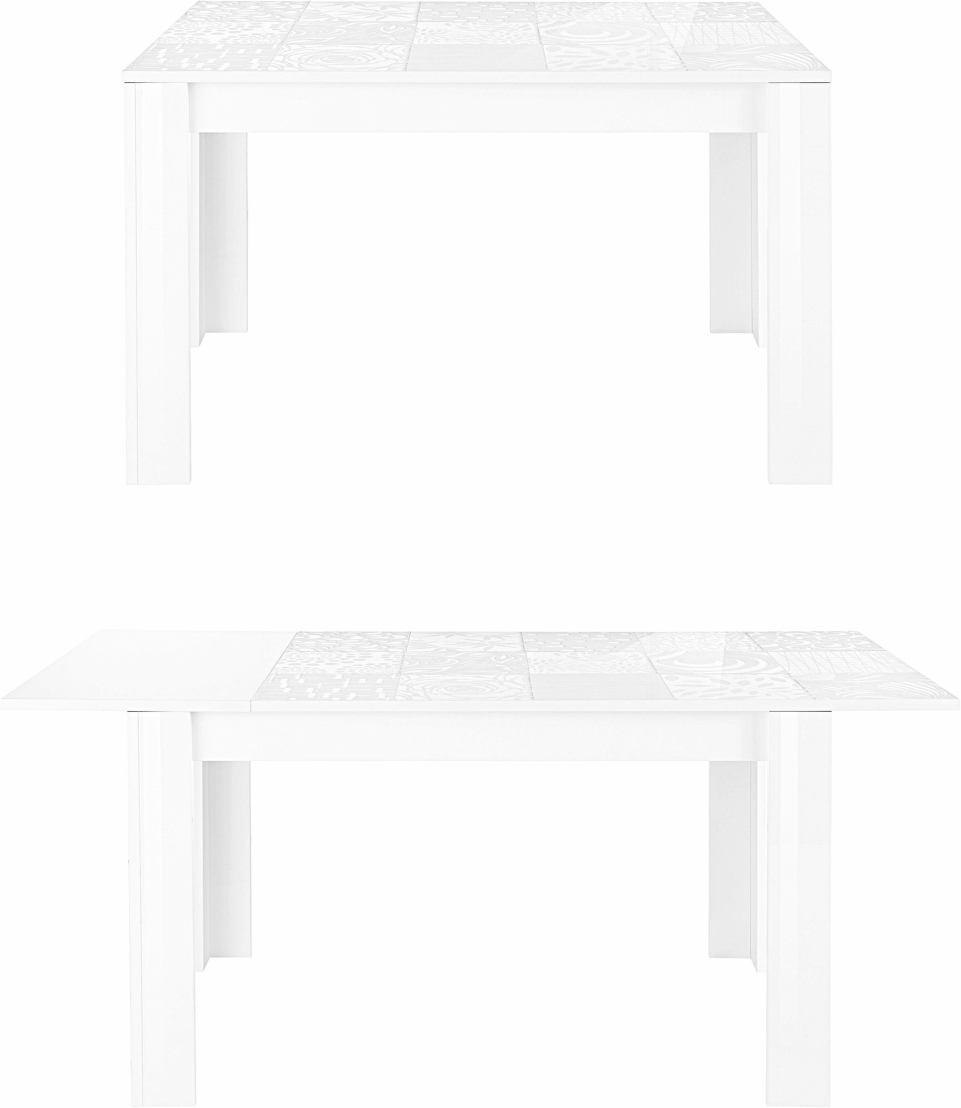 Home affaire Esstisch Miro, Breite 137 - 185 cm