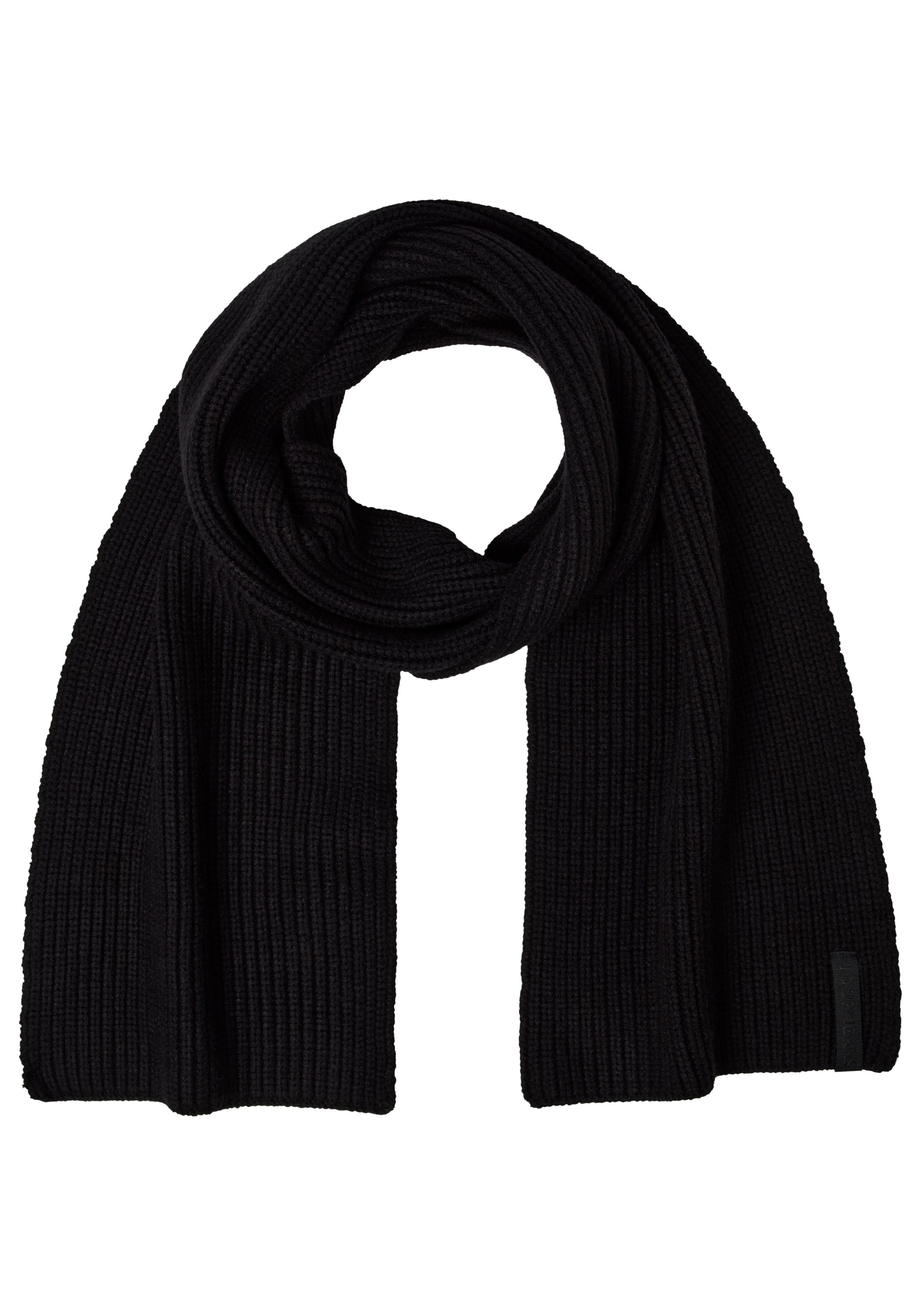 Joop Jeans Strickschal Lucifer, aus Strukturstrick