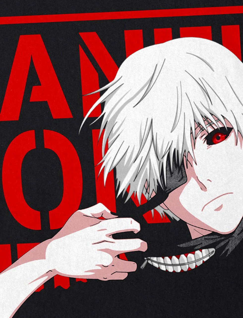 Print-Shirt ghoul Herren anime T-Shirt manga Fate style3 Tokyo kaneki