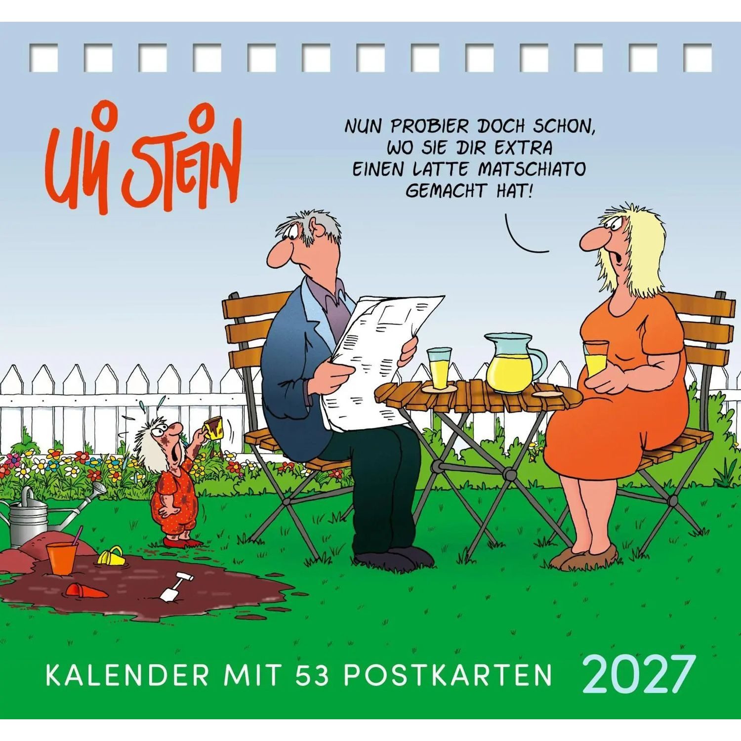 Lappan Verlag Tischkalender Uli Stein Postkartenkalender 2027