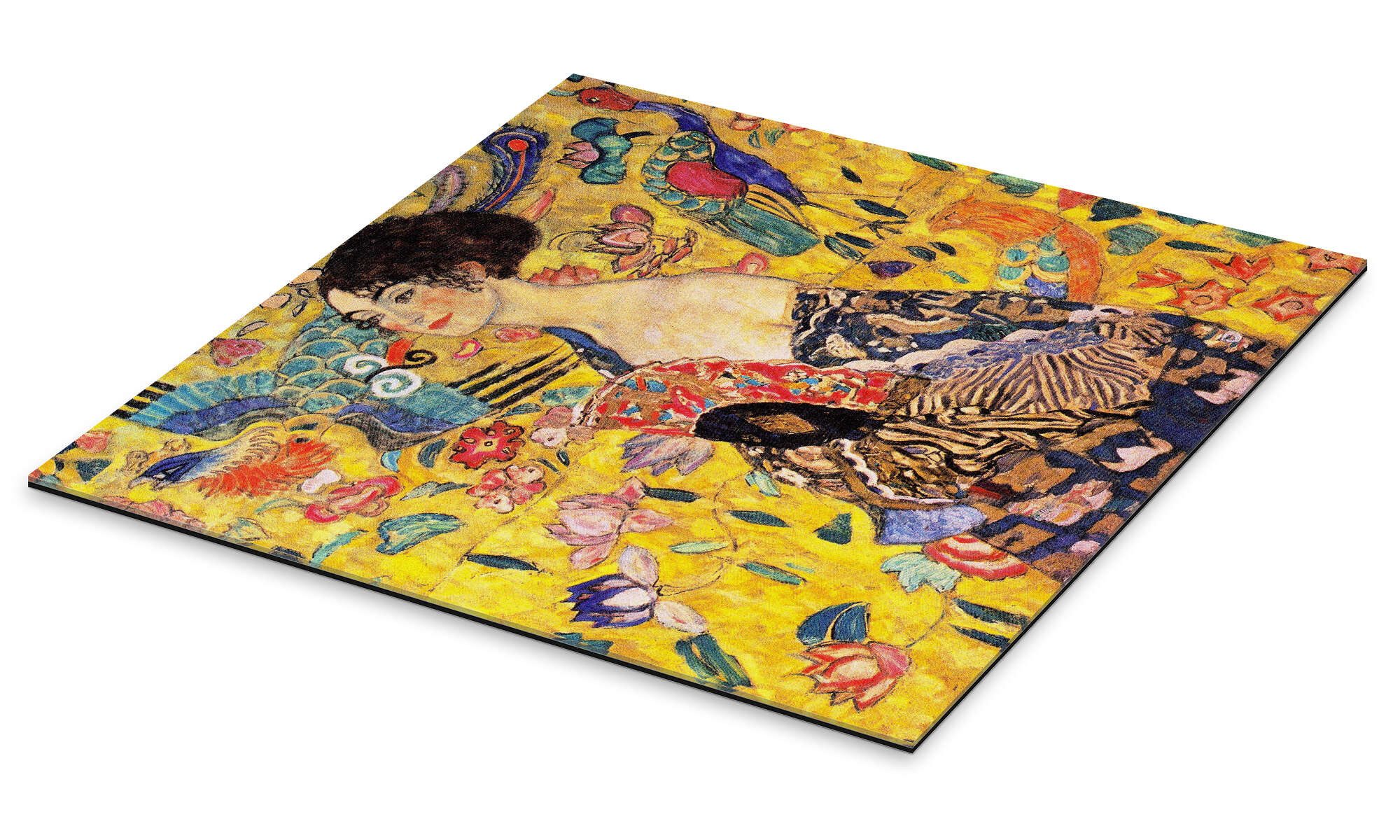 Posterlounge Poster Gustav Klimt, Dame mit günstig online kaufen