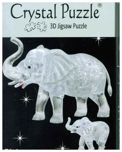 HCM KINZEL Puzzle Elefantenpaar (Puzzle), 49 Puzzleteile