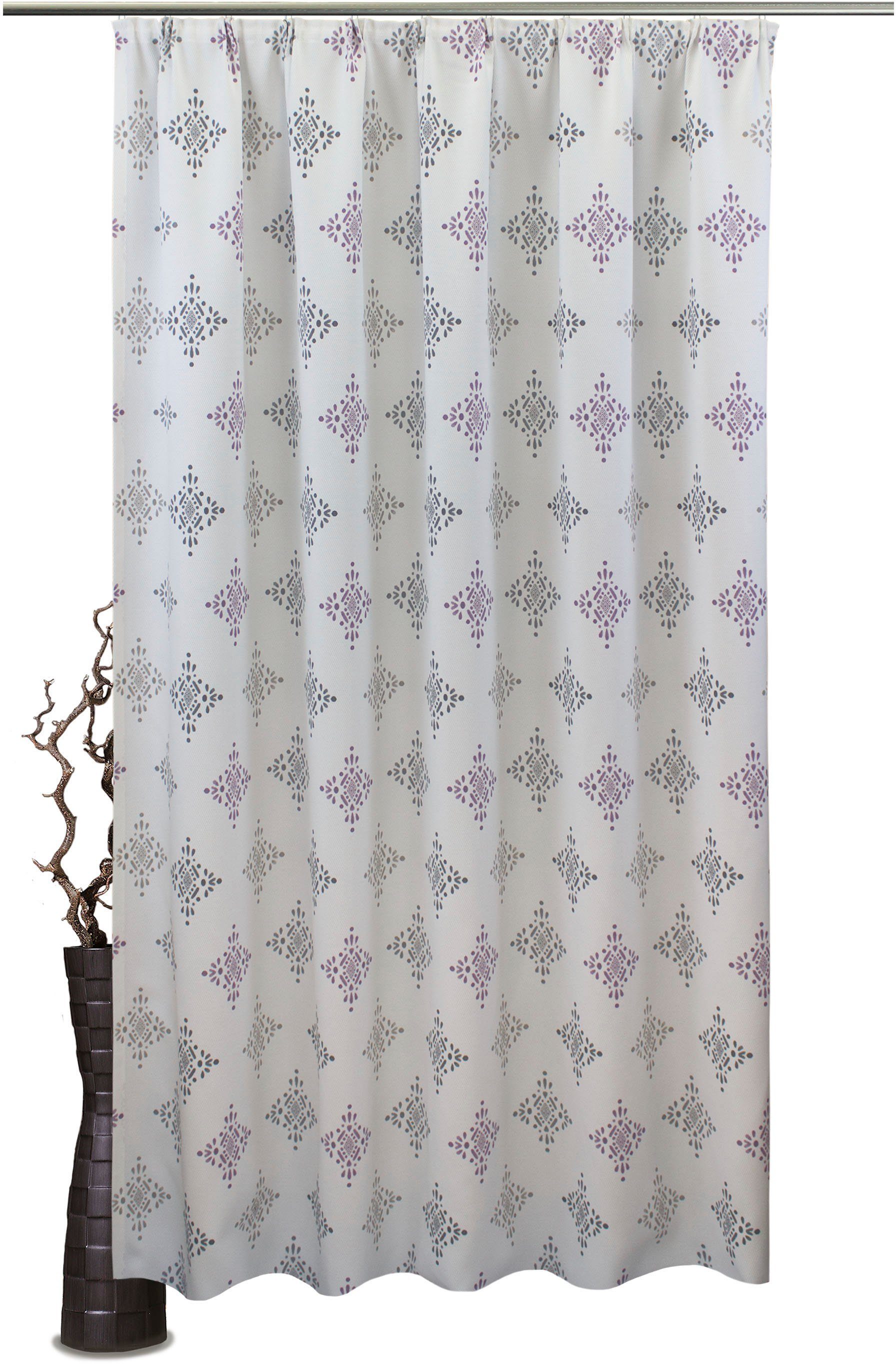 Vorhang Venora, VHG, Kräuselband (1 St), blickdicht lavendel | Fertiggardinen