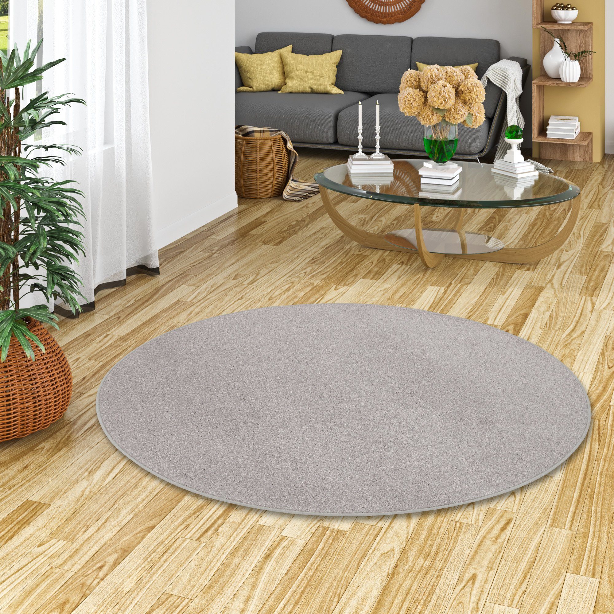 Snapstyle Veloursteppich Trend Velours Teppich Joy günstig online kaufen