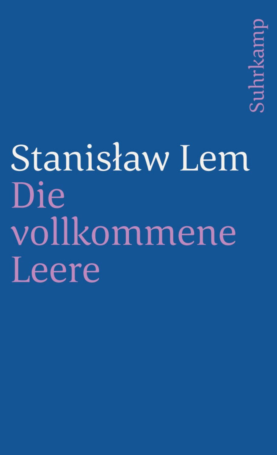 Die vollkommene Leere / Stanisław Lem