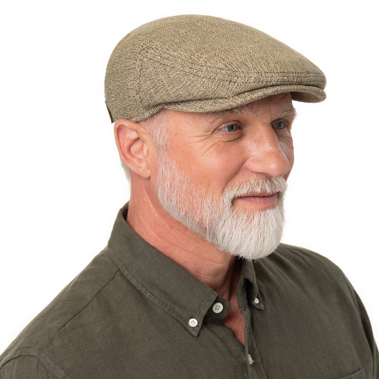 Stetson Flat Cap (1-St) Schirmmütze mit Schirm, Made in Germany