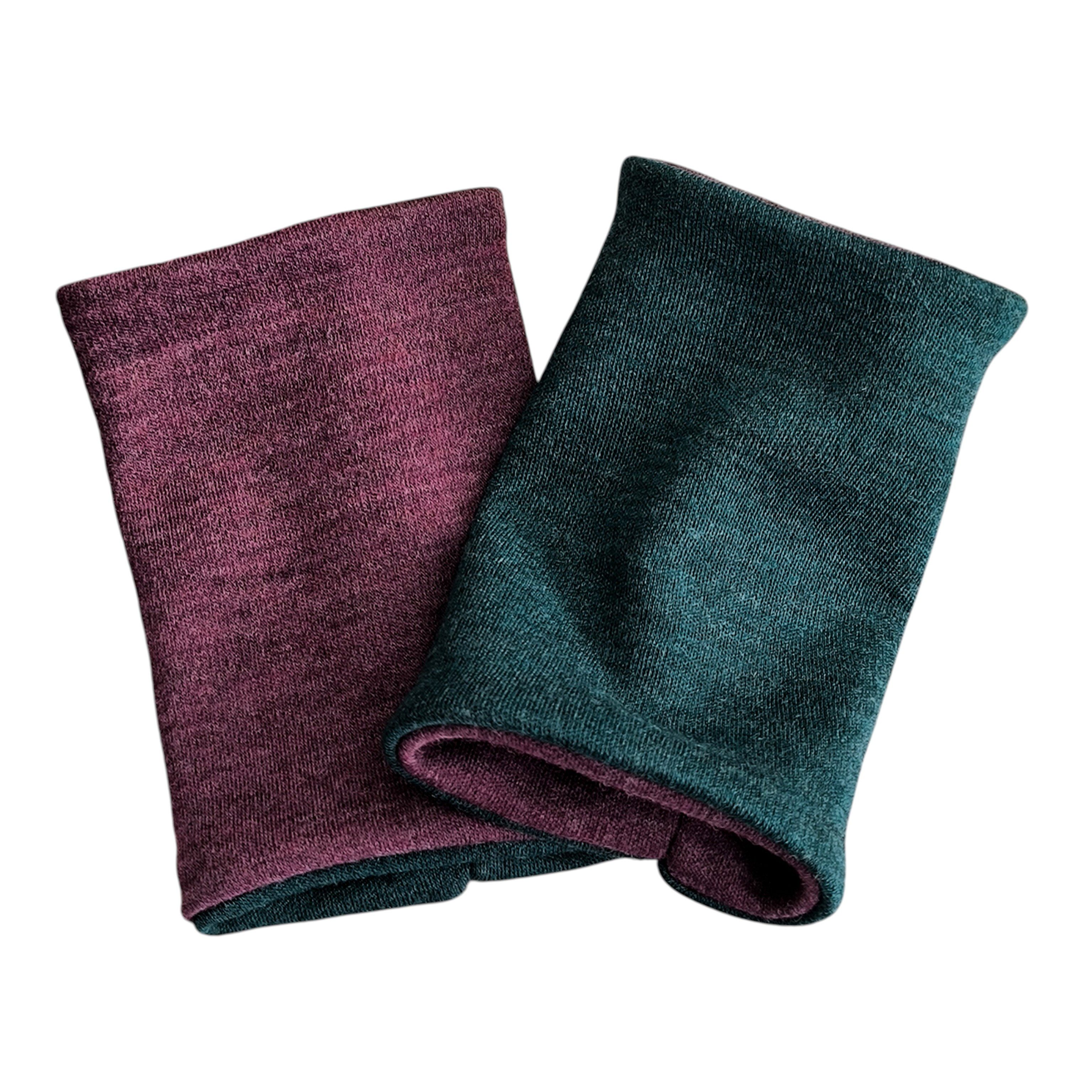 Britta Meier Armstulpen Zum Wenden: Merino-Wolle Pulswärmer Marke Britta Me günstig online kaufen