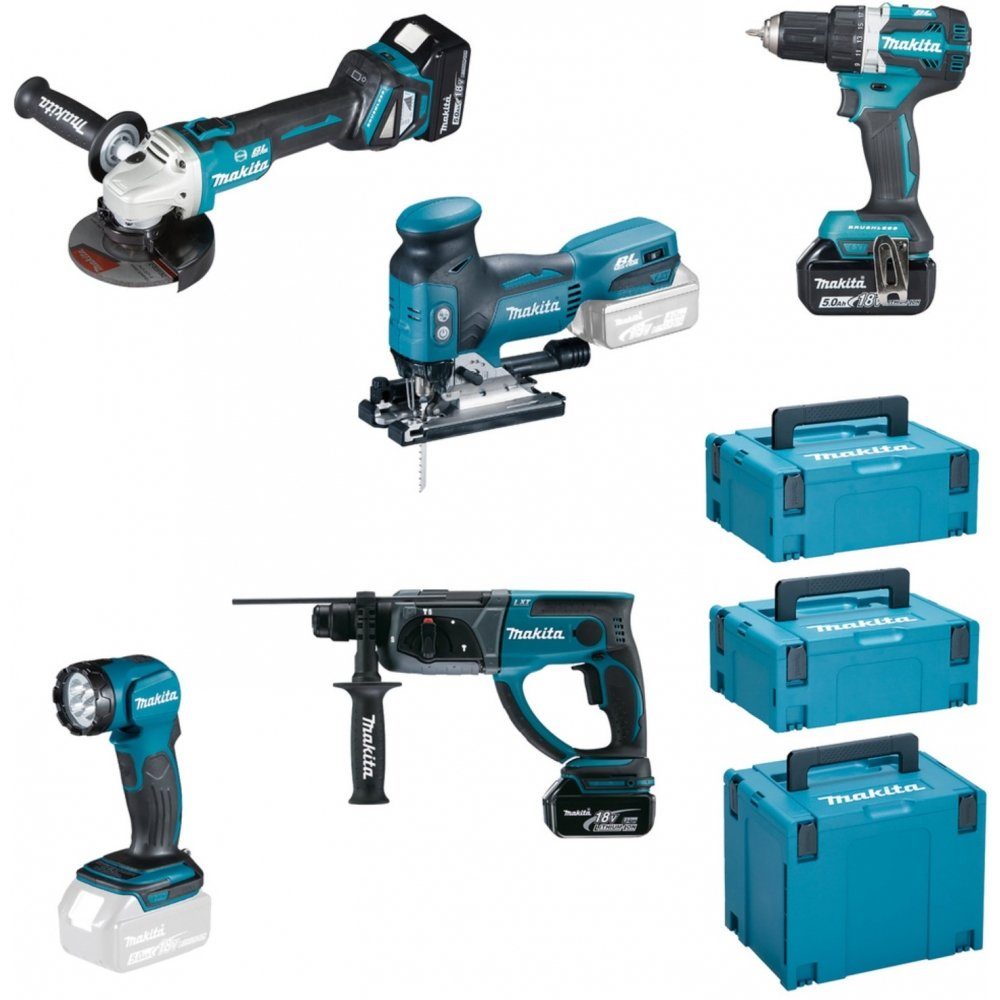 Makita Elektrowerkzeug-Set DLX5066TJ - Akku-Spezialset - günstig online kaufen