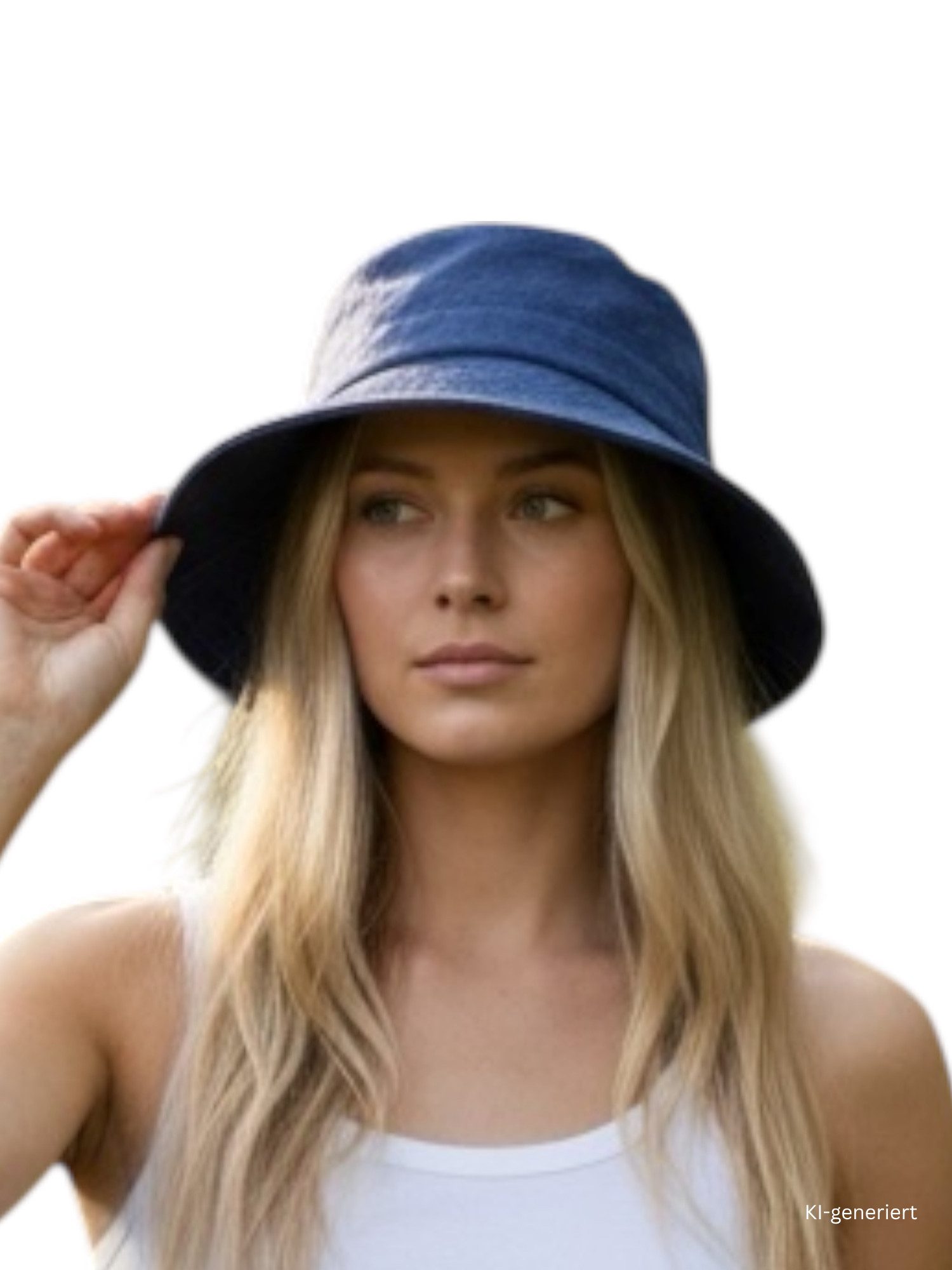 Taschen4life Sonnenhut Leinen Hut Größenverstellbar, unisex, Fischerhut
