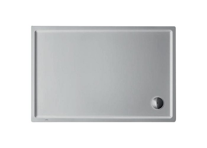 Duravit Badewanne Rechteck-Duschwanne STARCK SLIML mit Antislip 1300x800x55mm weiß