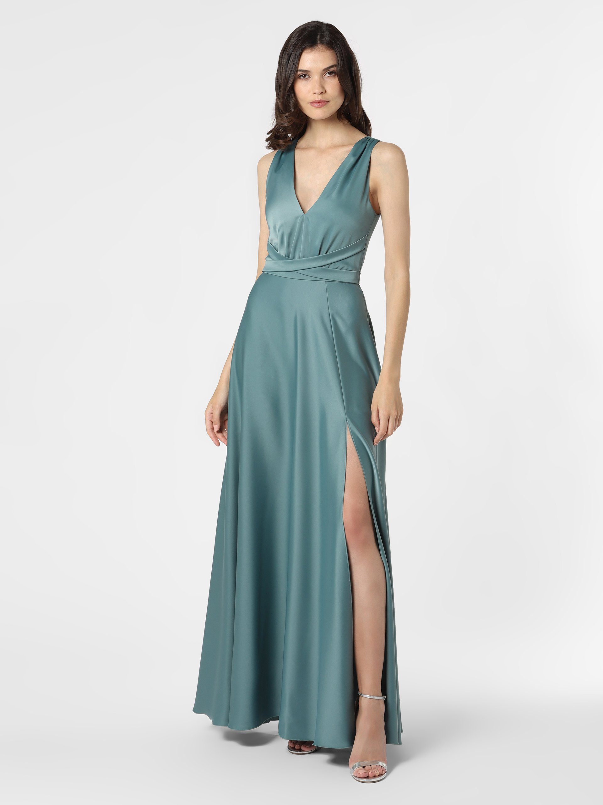 Marie petrol Lund Abendkleid