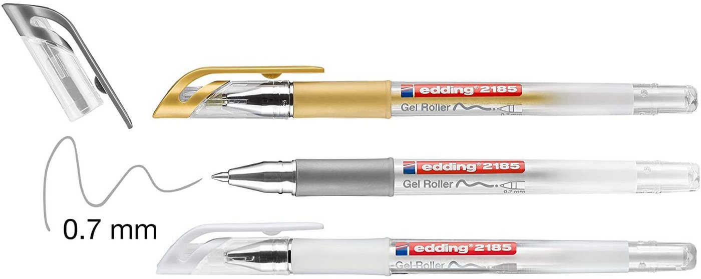 Thumbnail - edding Gelroller edding 2185 Gelroller sortiert (3er Set)