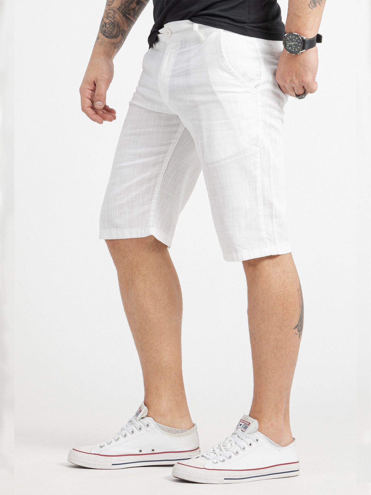 Rock Creek Bermudas Herren Shorts Leinen günstig online kaufen