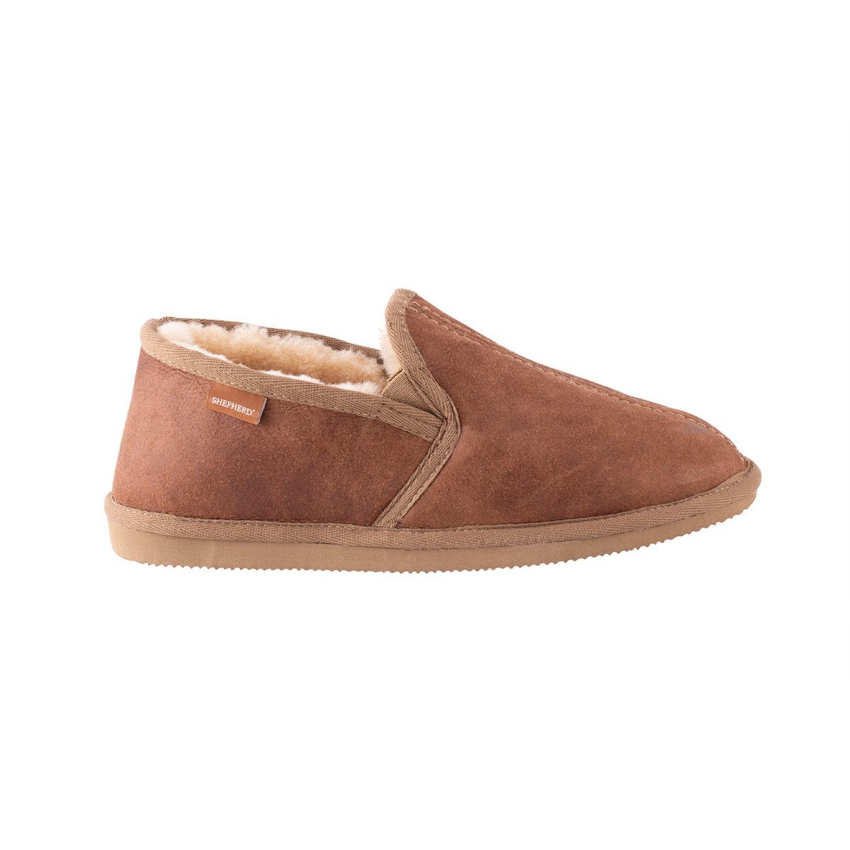 Shepherd Bosse Hausschuh (1-tlg) Hausschuh - Einfaches An- und Ausziehen, Dekorative Ziernaht vorn