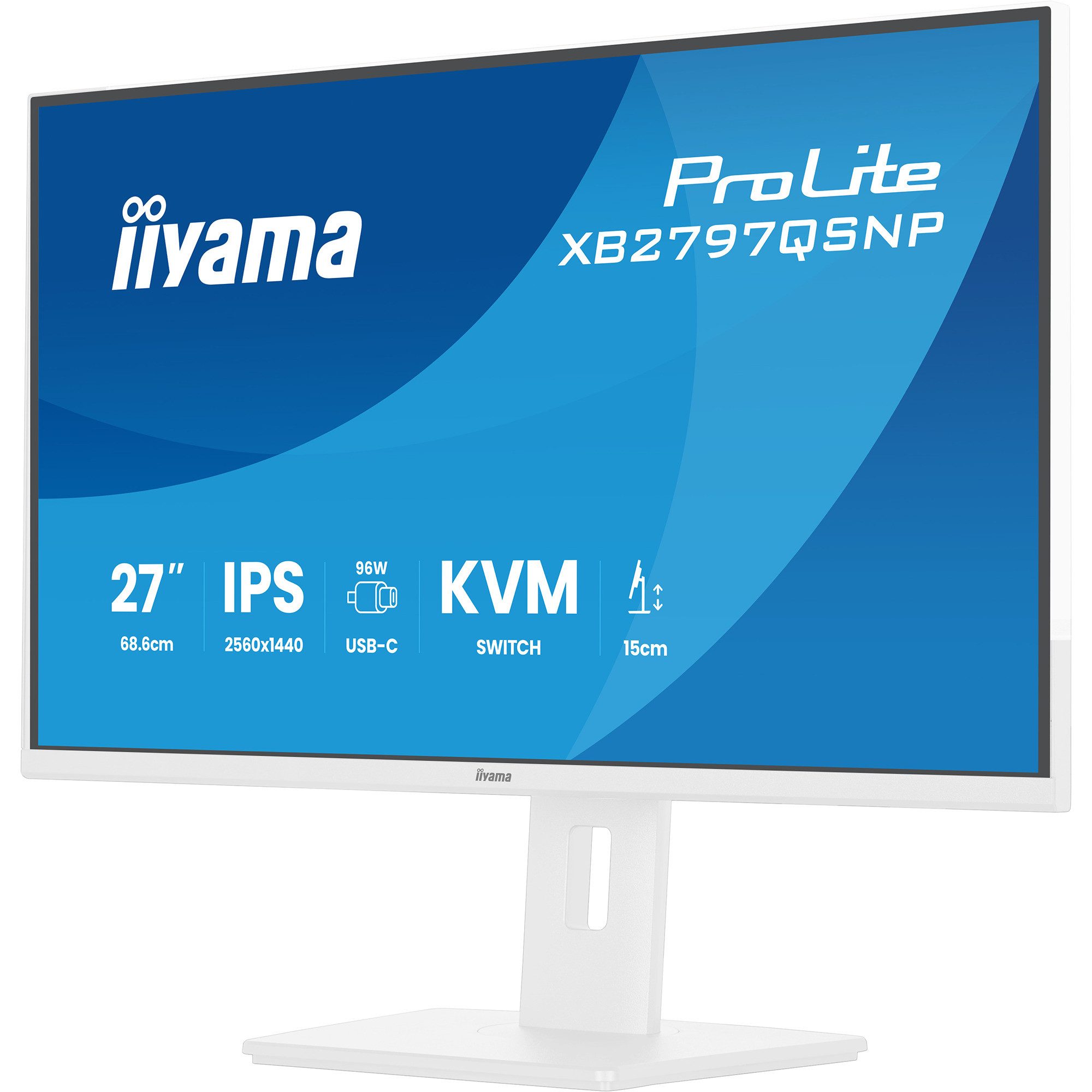 Iiyama iiyama ProLite XB2797QSNP-W1, LED-Monitor, (QHD, TFT-Monitor (2560 x 1440 px)