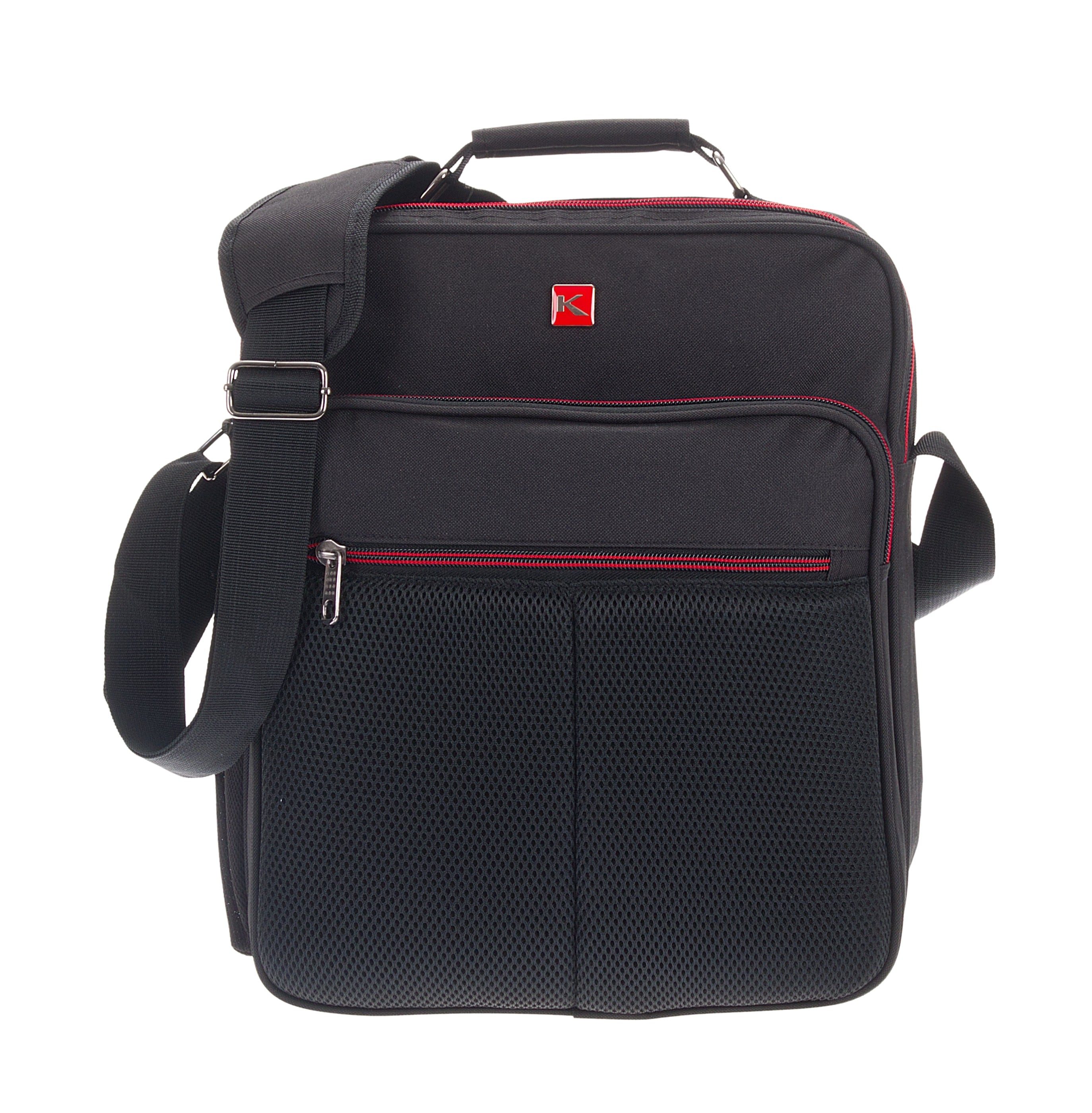 Keanu Bags Flugumhänger Arbeitstasche Handgepäck Büro Tasche A4, Flugbegleiter Hochformat Herrentasche Cabin Size