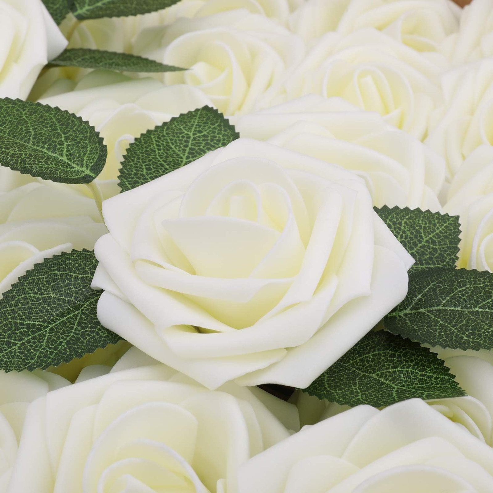 Kunstblume 25 Stück Künstliche Rose Blume günstig online kaufen