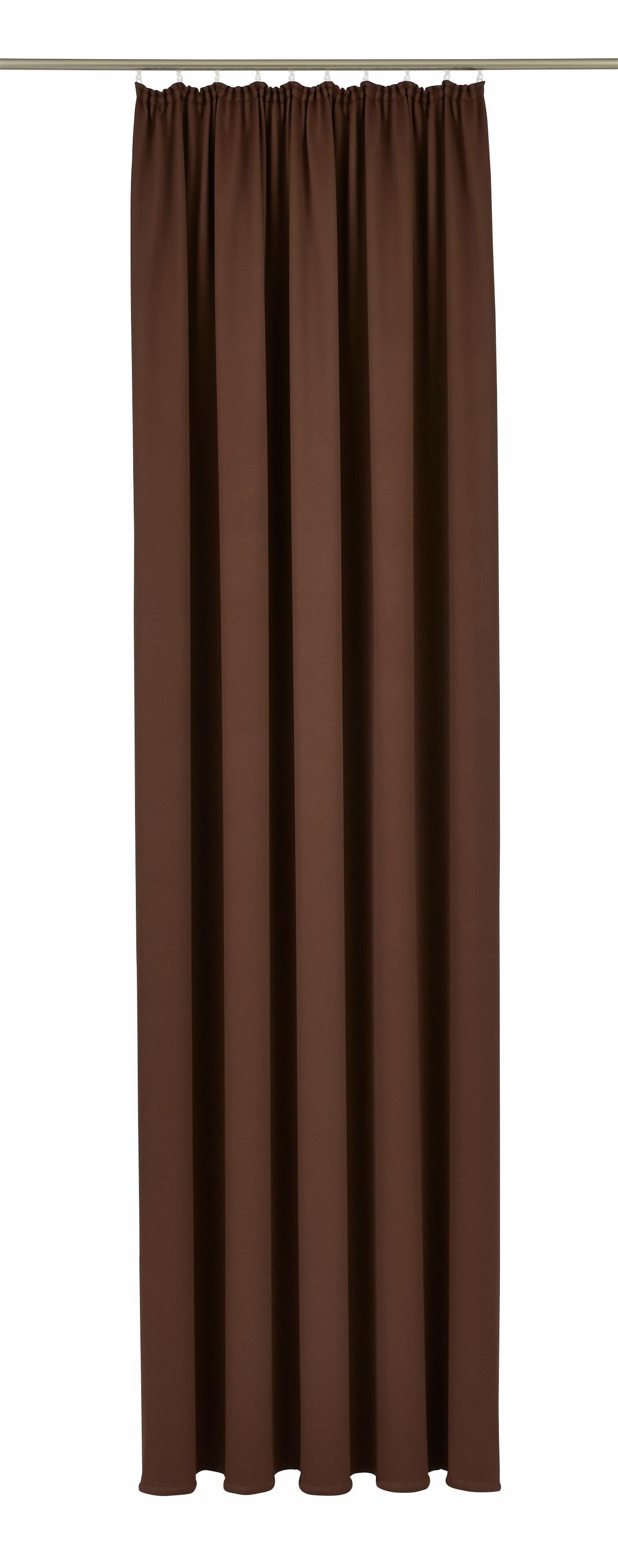 Verdunkelungsvorhang Leon, VHG, Kräuselband (1 St), verdunkelnd, Energie sparend,Wärmeschutz,blickdicht,verschiedene Größen