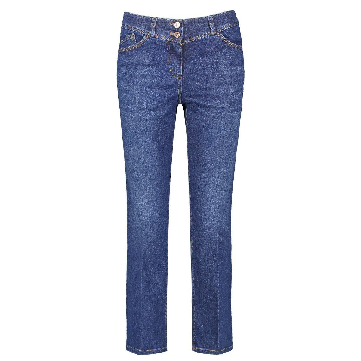 GERRY WEBER 5-Pocket-Jeans Best4me Flared Cropped (722055 - 66865) von Gerry Weber
