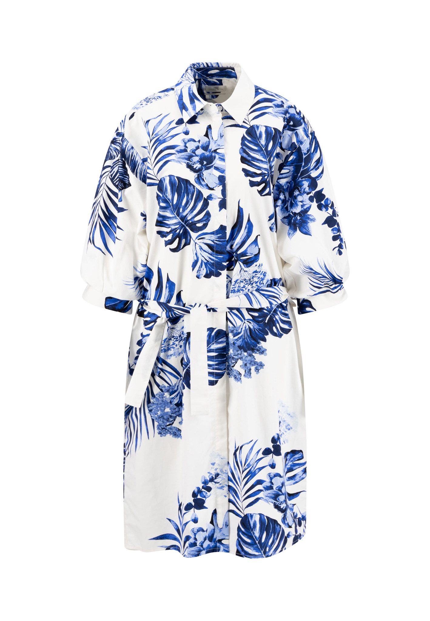 FYNCH-HATTON Maxikleid DRESS PUFFY SLEEVES TROPICS