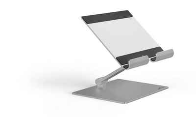DURABLE RISE Tablet-Halterung, (Durable Tischständer für Tablet/Smartphone, stufenlos höhen- und winke)