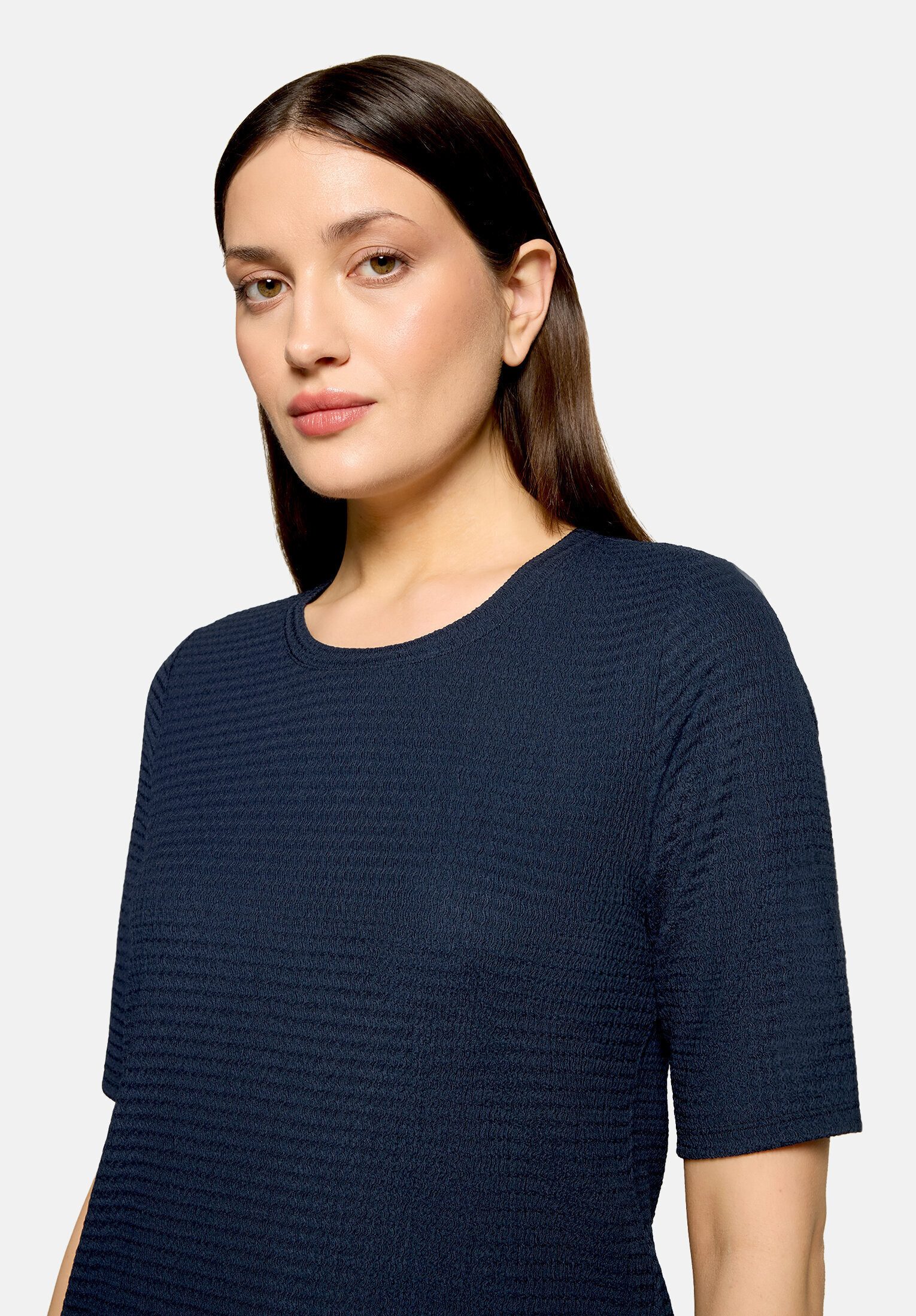 Betty Barclay Kurzarmshirt Damen mit Rundhalsausschnitt (1-tlg)
