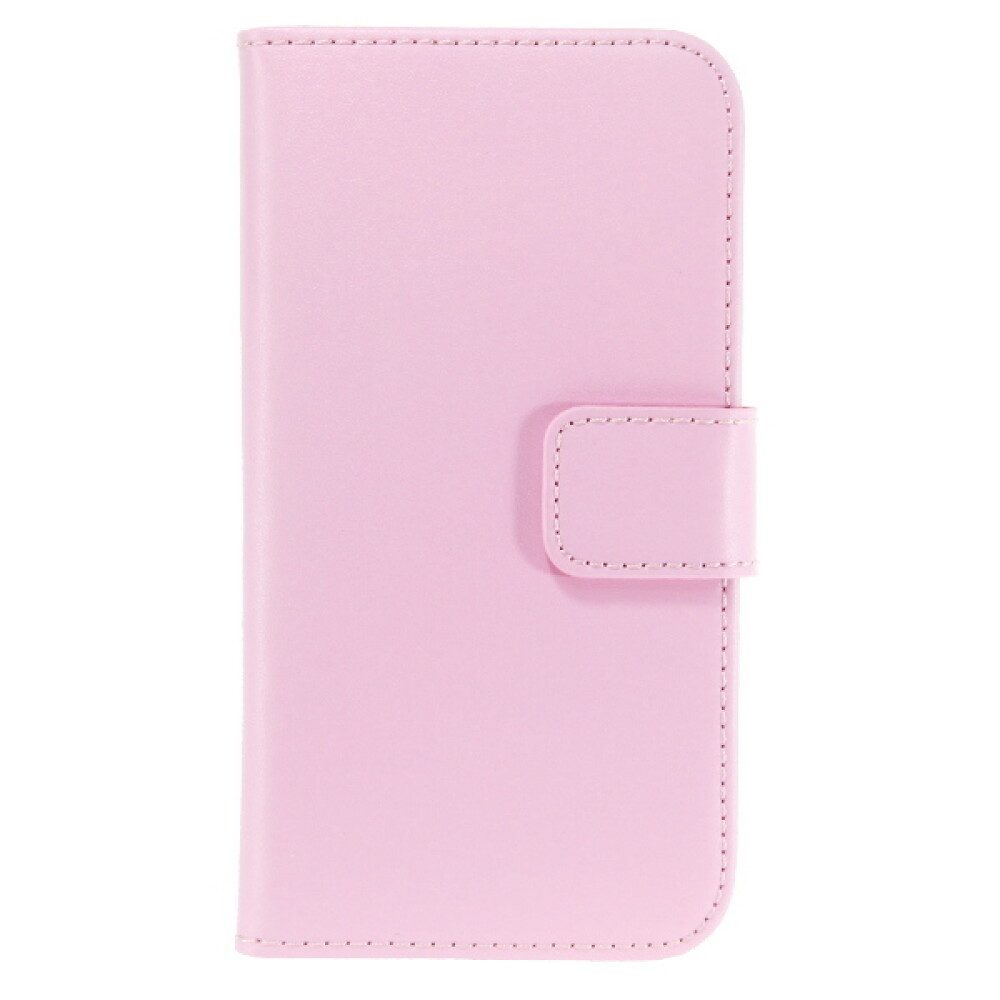 Handytasche Lederhülle Handyhülle für Galaxy Alpha Pink 4250710555581 (Book Cover)