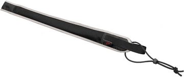 EuroSCHIRM® Stockregenschirm Swing handsfree, silber, handfrei tragbar, mit UV-Lichtschutzfaktor 50+