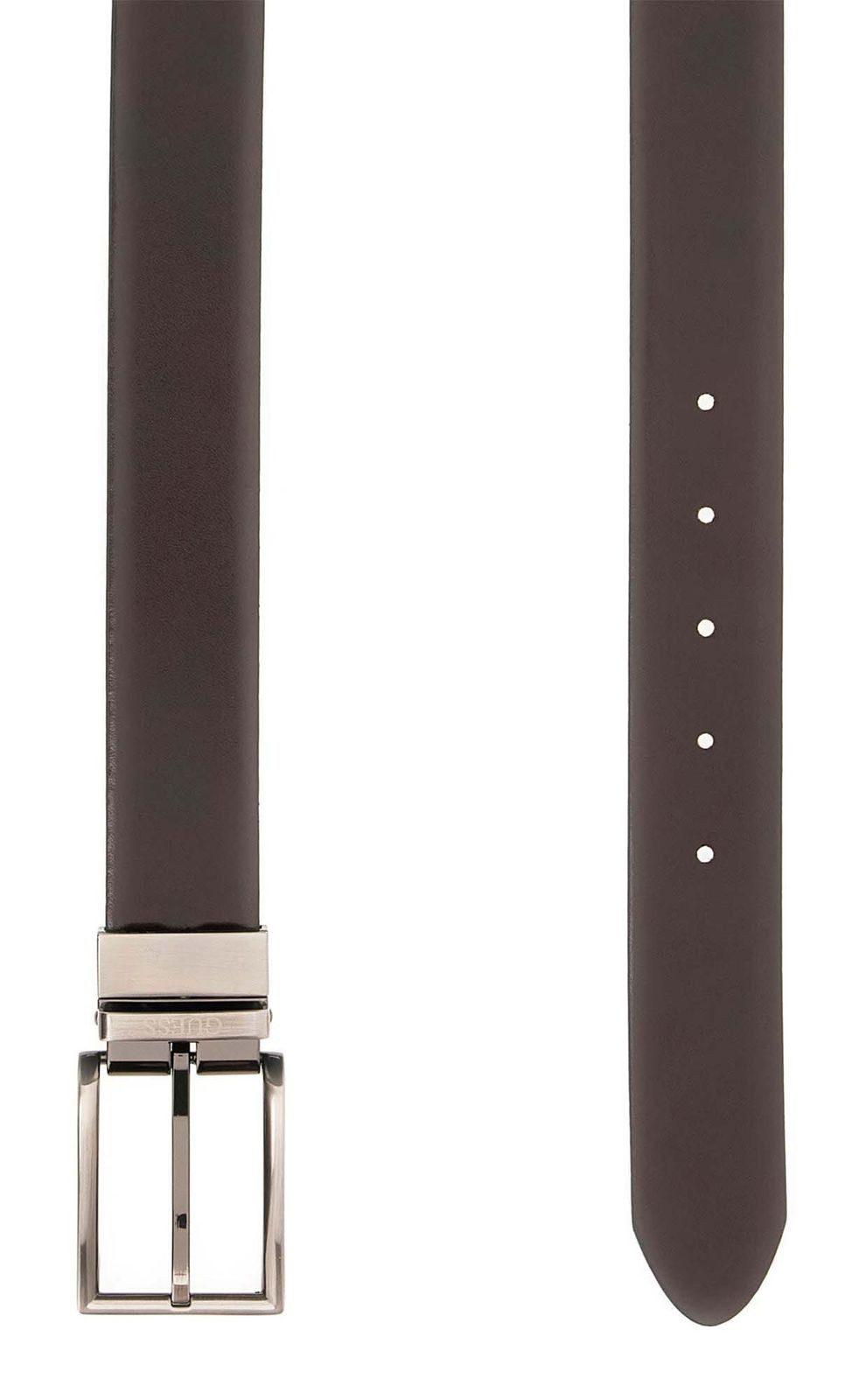 Guess Ledergürtel Adjustable and Reversible Leather Belt aus echtem Leder